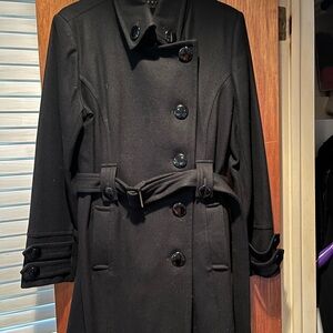 Giacca Classic Black Trench Coat